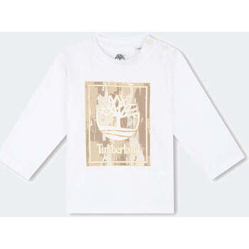 Abbigliamento Bambino T-shirt & Polo Timberland  Bianco