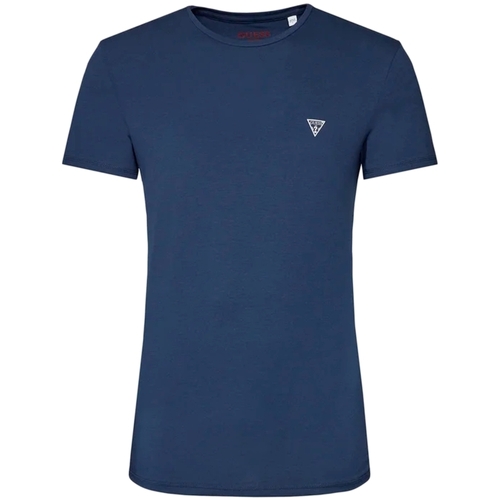 Abbigliamento Uomo T-shirt maniche corte Guess pack x2 Triangle Blu
