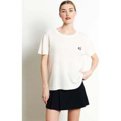 Abbigliamento Donna T-shirt maniche corte Studio Cashmere8 RIA 11 Bianco
