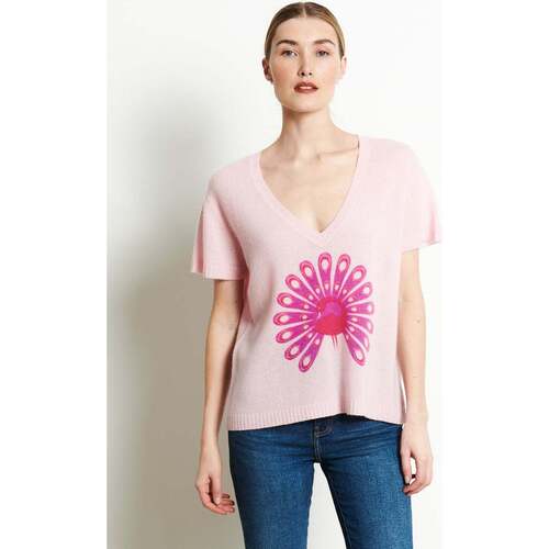 Abbigliamento Donna T-shirt maniche corte Studio Cashmere8 RIA 5 Rosa