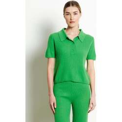 Abbigliamento Donna Polo maniche corte Studio Cashmere8 RIA 13 Verde