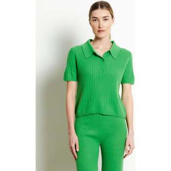 Abbigliamento Donna Polo maniche corte Studio Cashmere8 RIA 13 Verde