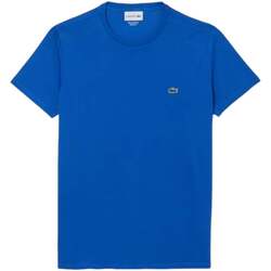 Abbigliamento Uomo T-shirt & Polo Lacoste T-Shirt e Polo Uomo  TH6709 IXW Blu Blu