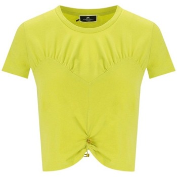 Abbigliamento Donna T-shirt maniche corte Elisabetta Franchi  Verde