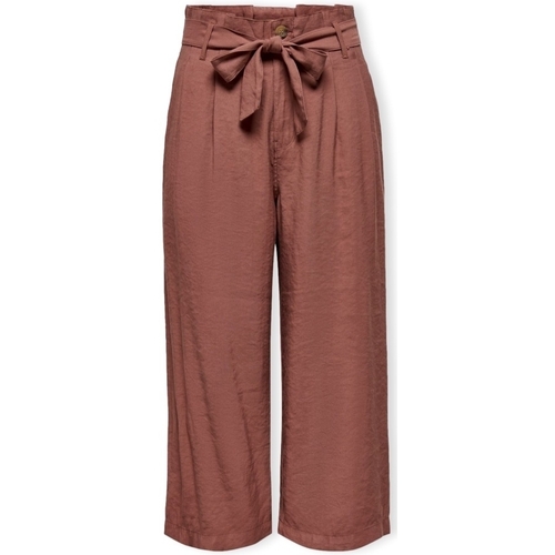 Abbigliamento Donna Pantaloni Only Trousers Aminta-Aris - Apple Butter Rosso