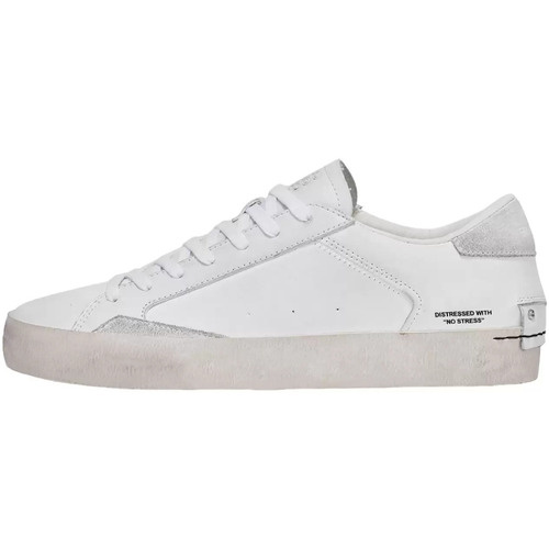 Scarpe Donna Sneakers Crime London sneakers donna distressed bianche Bianco