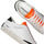 Scarpe Uomo Sneakers Crime London sneakers distressed bianco arancione Bianco