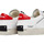 Scarpe Uomo Sneakers Crime London sneakers distressed bianco rosso Bianco