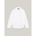 Image of Camicia a maniche lunghe Tommy Hilfiger KB0KB08734 WAFFLE SHIRT-YBR WHITE