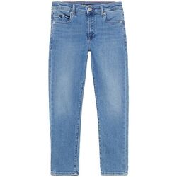 Abbigliamento Bambino Jeans Tommy Hilfiger KB0KB08686 - MODERN STRAIGHT-1A6 MALDIVE MD Blu