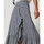 Abbigliamento Donna Jeans 3/4 & 7/8 Twin Set GONNA LUNGA IN VICHY CON BALZA Bianco/Nero