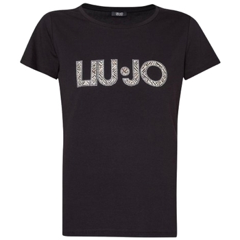 Abbigliamento Donna T-shirt & Polo Liu Jo T shirt ES24LJ19 Nero