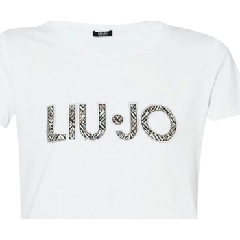 Abbigliamento Donna T-shirt & Polo Liu Jo T shirt ES24LJ20 Bianco