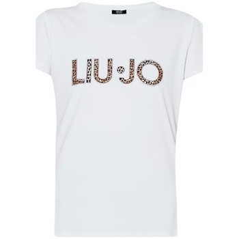 Abbigliamento Donna T-shirt & Polo Liu Jo T shirt ES24LJ21 Bianco