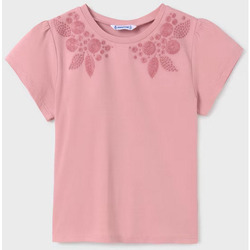Abbigliamento Bambina T-shirt maniche corte Mayoral ATRMPN-44291 Rosa