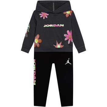 Abbigliamento Bambina Tuta Nike Deloris Jordan Flower Grigio