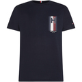 Image of T-shirt & Polo Tommy Hilfiger T-shirt slim fit in jersey con logo