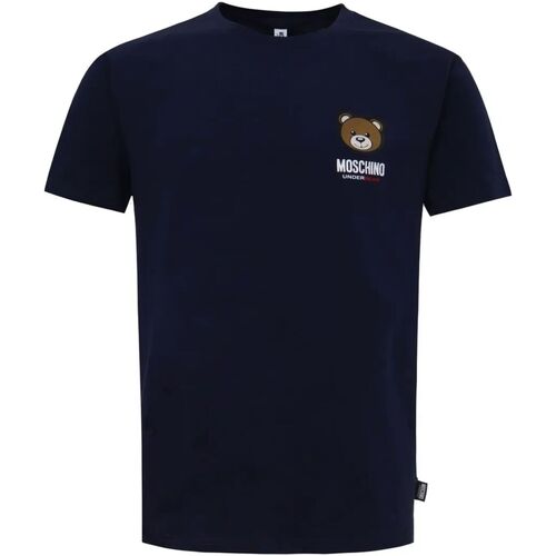 Abbigliamento Uomo T-shirt & Polo Moschino T-shirt ES24MO17 Blu