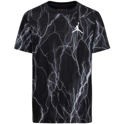 Abbigliamento Bambino T-shirt maniche corte Nike 95C907 Nero