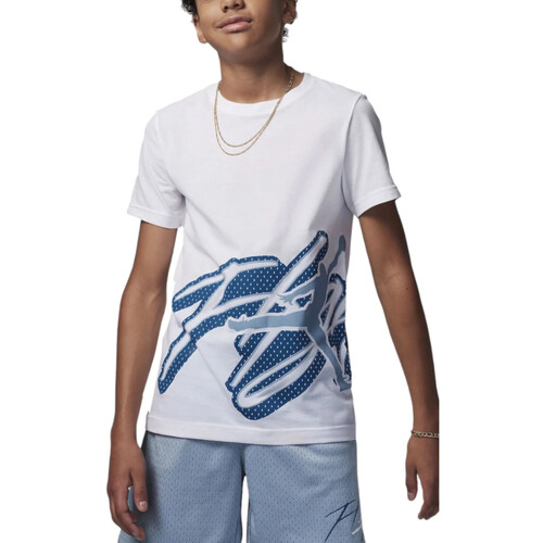 Abbigliamento Bambino T-shirt maniche corte Nike 95C982 Bianco