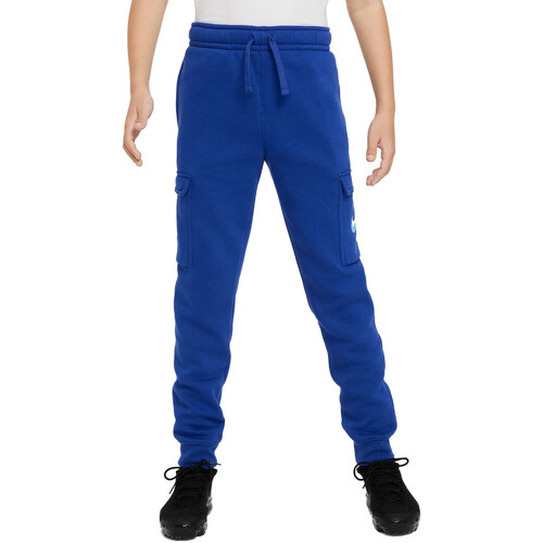 Abbigliamento Bambino Pantalone Cargo Nike FZ4718 Blu
