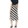 Abbigliamento Donna Gonne Compania Fantastica COMPAÑIA FANTÁSTICA Skirt 11016 - Stripes Nero