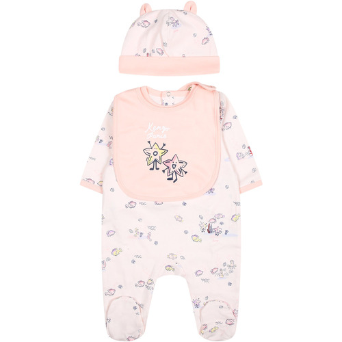Abbigliamento Bambina Tuta jumpsuit / Salopette Kenzo K60047 47R Rosa