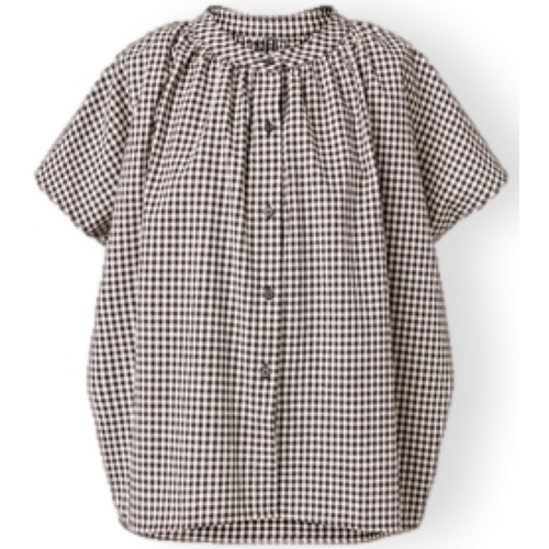 Abbigliamento Donna Top / Blusa Wendykei Shirt 221538 - Checked Nero