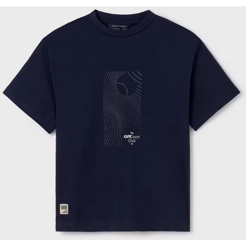 Abbigliamento Unisex bambino T-shirt maniche corte Mayoral ATRMPN-44301 Blu