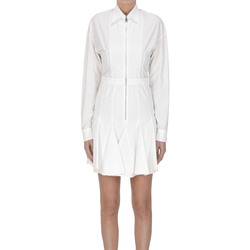 Abbigliamento Donna Vestiti N°21 Abito in cotone con zip VS000003093AE Bianco
