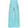Abbigliamento Donna Pantaloni Etro Pantaloni cropped in cotone stampato PNP00003069AE Blu