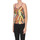 Abbigliamento Donna Top / T-shirt senza maniche Circus Hotel Top in maglia lamè TPT00003051AE Arancio