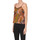 Abbigliamento Donna Top / T-shirt senza maniche Circus Hotel Top in maglia lamè TPT00003052AE Multicolore