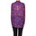 Abbigliamento Donna Camicie Massimo Alba Camicia stampata in cotone e seta TPC00003078AE Viola