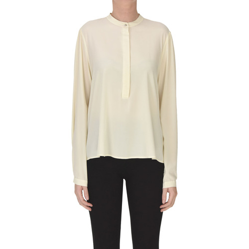 Abbigliamento Donna Camicie Kiltie Blusa in crepè TPC00003068AE Bianco