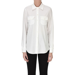 Abbigliamento Donna Camicie Kiltie Camicia in cotone TPC00003074AE Bianco