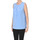 Abbigliamento Donna Top / T-shirt senza maniche Peserico Top in seta TPT00003049AE Blu
