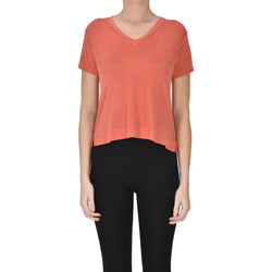 Abbigliamento Donna T-shirt & Polo Wool&co T-shirt in cupro TPS00003053AE Arancio