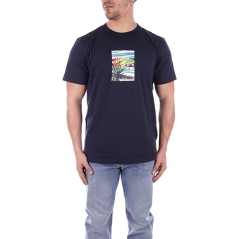 Abbigliamento Uomo T-shirt maniche corte Woolrich CFWOTE0130MRUT2926 Blu