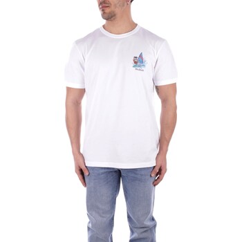 Abbigliamento Uomo T-shirt maniche corte Woolrich CFWOTE0128MRUT2926 Bianco