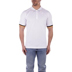 Abbigliamento Uomo T-shirt maniche corte K-Way K7121IW Bianco