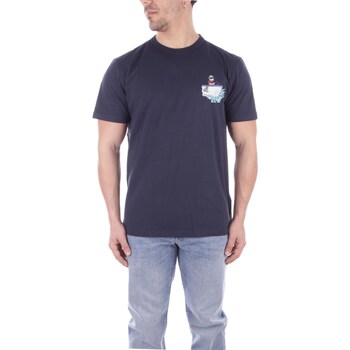 Abbigliamento Uomo T-shirt maniche corte Woolrich CFWOTE0128MRUT2926 Blu