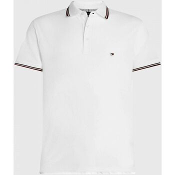 Abbigliamento Uomo T-shirt & Polo Tommy Hilfiger MW0MW30750 - 1985 RWB POLO-YBR WHITE Bianco