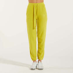 Abbigliamento Donna Pantaloni da tuta Elisabetta Franchi pantalone jogger in cotone lime LIME