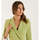 Abbigliamento Donna Vestiti Elisabetta Franchi robe manteau in crêpe stretch Verde