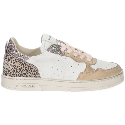 Scarpe Donna Sneakers Womsh Hyper HY109 leo rose Bianco