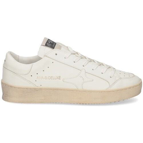 Scarpe Uomo Sneakers Ama-brand 2765 Slam bianco Bianco