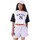 Abbigliamento Donna T-shirt & Polo New-Era Mlb lifestyle crop tee neyyan Viola