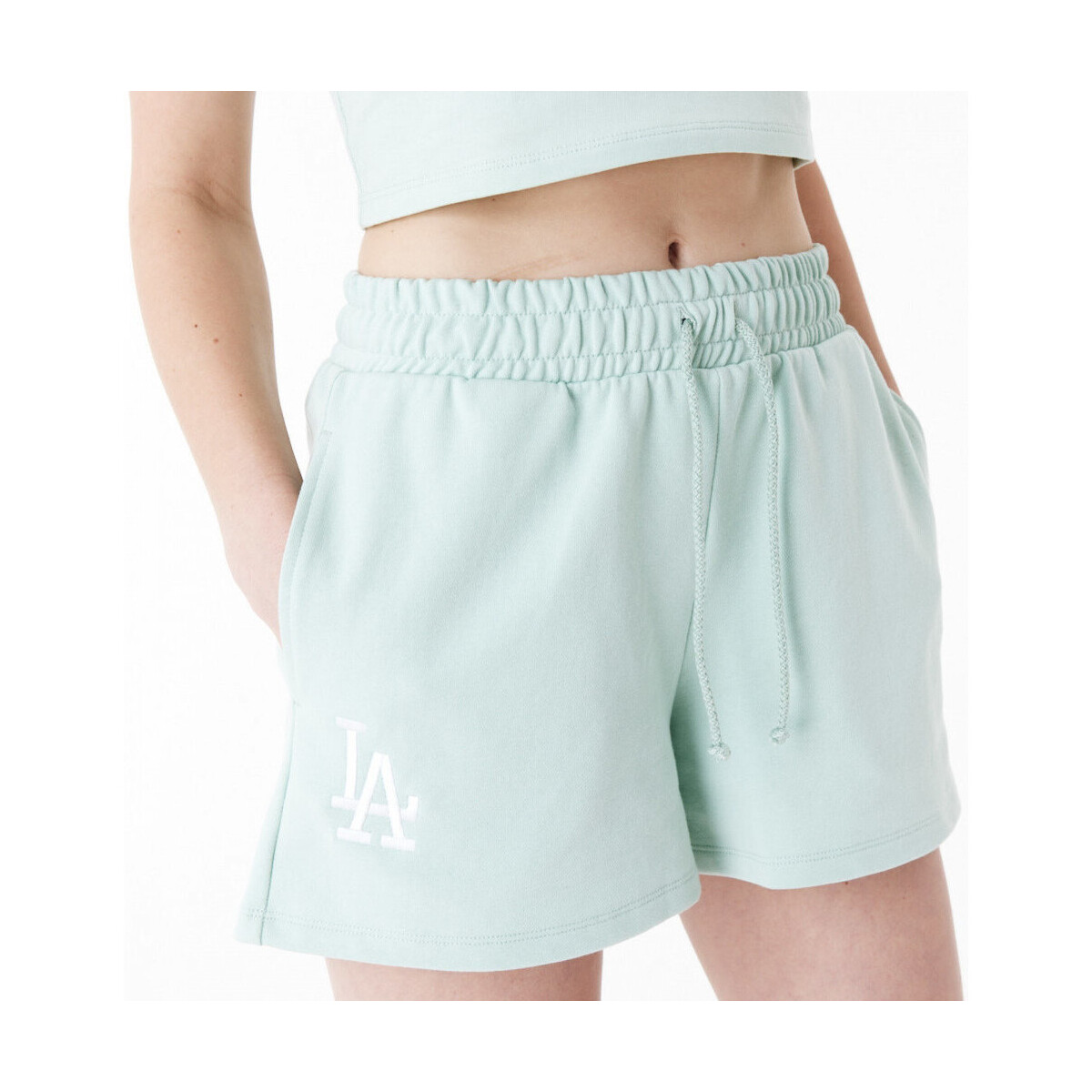 Abbigliamento Donna Shorts / Bermuda New-Era Mlb le shorts losdod Verde