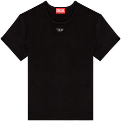 Abbigliamento Donna T-shirt maniche corte Diesel T UNCUTIE LONG N15 MAGLIETTA Nero